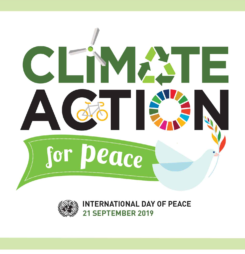 2019 Theme: “Climate Action for Peace”